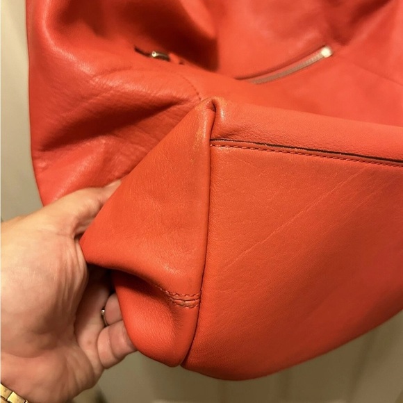Coach Red Leather Legacy Hobo  Women's Bag - Picture 12 of 16